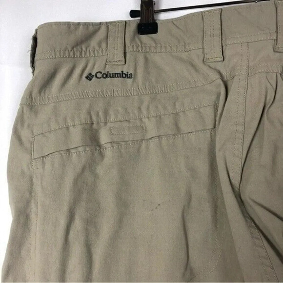 Columbia Khaki Straight Leg Hiking Pants 42 X 32 - Picture 4 of 5